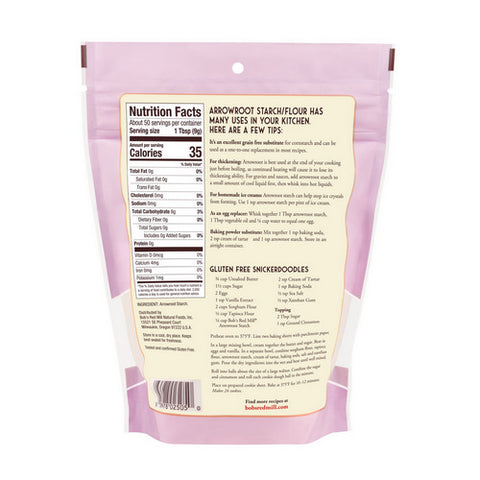 Bobs Red Mill, Arrowroot Starch, 16 Oz(Case Of 4)
