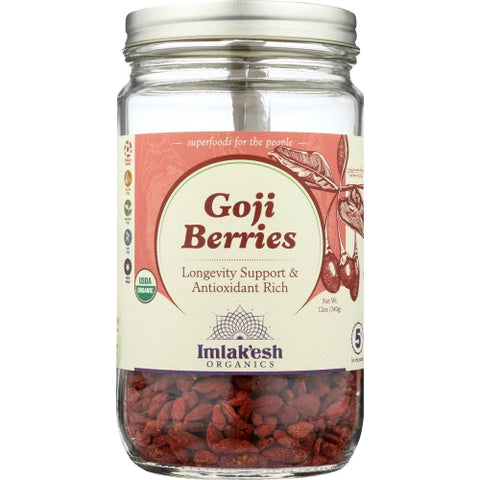 Imlakesh Organics, Berry Goji Org Raw, 12 Oz(Case Of 6)