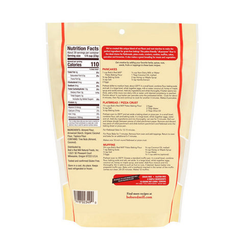 Bobs Red Mill, Paleo Baking Flour, 16 Oz(Case Of 4)