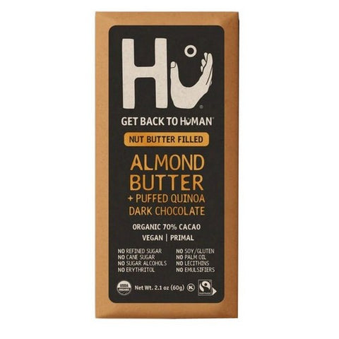 Hu, Choc Almd Bttr W Quinoa, 2.1 Oz(Case Of 12)