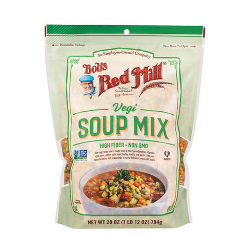 Bobs Red Mill, Soup Mixed Vegetable, 28 Oz(Case Of 4)