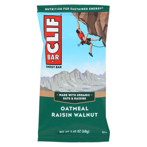 Clif Bar, Oatmeal Raisin Walnut Clif Bar, Case of 12 X 2.4 Oz