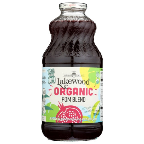 Juice Hh Pomgrnt Org3 Case of 6 X 32 Oz by Lakewood Organic