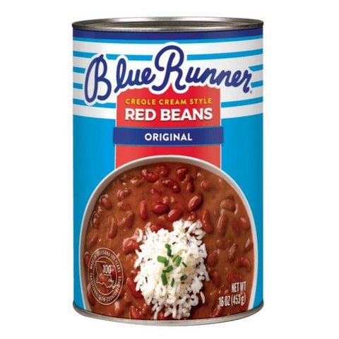 Blue Runner, Bean Red Cream Style, 16 Oz(Case Of 12)