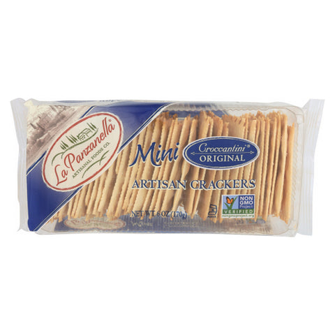 La Panzanella, Mini Croccantini Original, 6 Oz(Case Of 12)