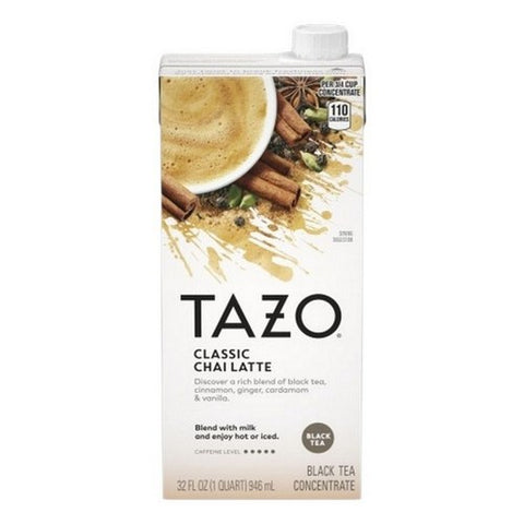 Tazo, Chai Concentrate, 32 Oz(Case Of 6)