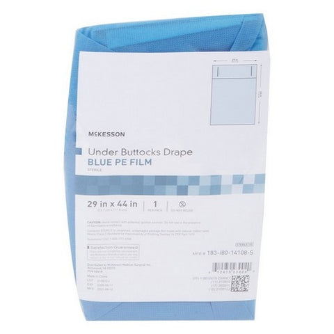 McKesson, Obstetrics / Gynecology Drape Under Buttocks Drape 29 W X 44 L Inch Sterile, Case Of 25