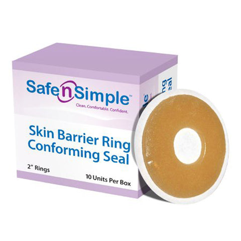 Safe N Simple, Skin Barrier Ring, Box Of 10