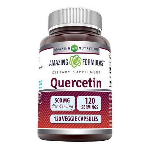 Amazing Nutrition, Amazing Formulas Quercetin, 500 mg, 120 Veg Caps