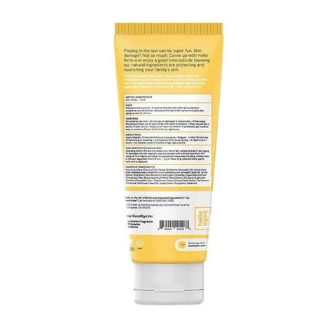 Hello Bello, SPF 50 Sunscreen Mineral Lotion, 3 Oz