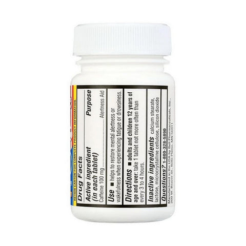 Jet-Alert, Jet-Alert Caffeine Regular Strength, 100 Mg, 120 Count