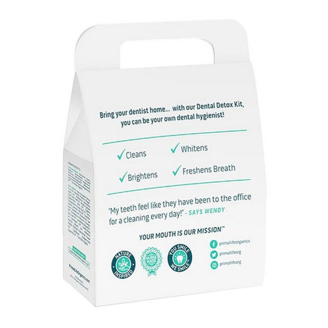 Primal Life Organics, Dental Detox Kit, 1 Count