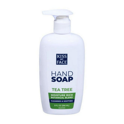 Kiss My Face, Tea Tree Moisture Hand Soap, 9 Oz