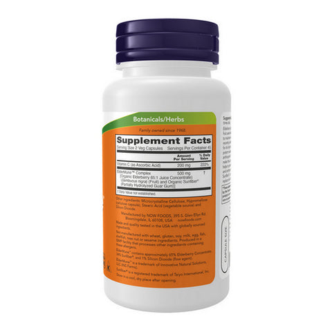 Now Foods, ElderMune, 90 Veg Caps