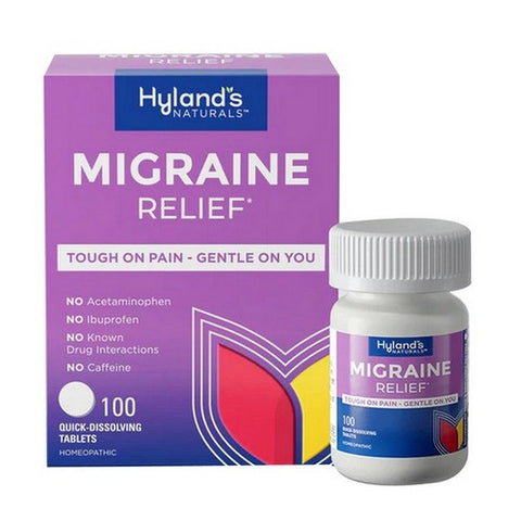 Hylands, Migraine Relief, 100 Tabs