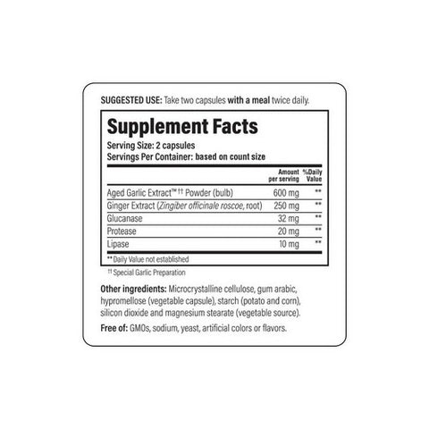 Kyolic, A.G.E. with Enzymes Formula 102, VEG, 200 TAB