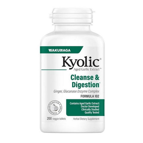 Kyolic, A.G.E. with Enzymes Formula 102, VEG, 200 TAB