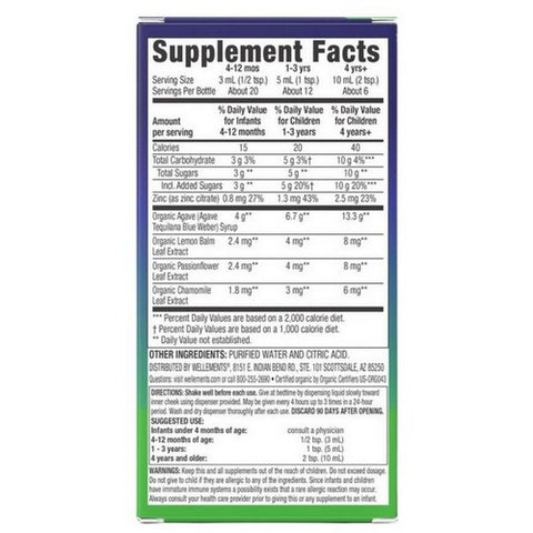 Wellements, Organic Baby Cough & Mucus Night Time, 2 Oz