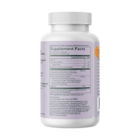 Om Mushrooms, Sleep Mushroom Capsules, 90 Caps