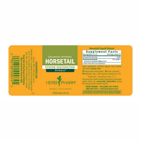 Herb Pharm, Horsetail Extract, 1 Oz