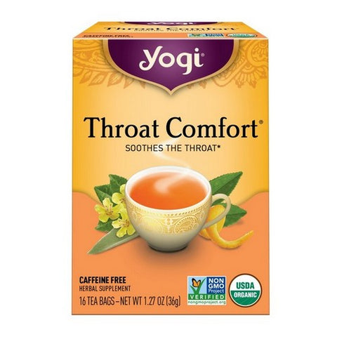 Yogi, Organic Throat Comfort, 16 Bags