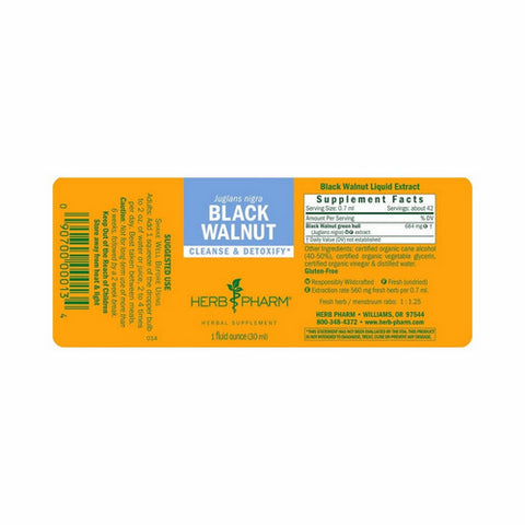 Herb Pharm, Black Walnut Extract, 1 Oz