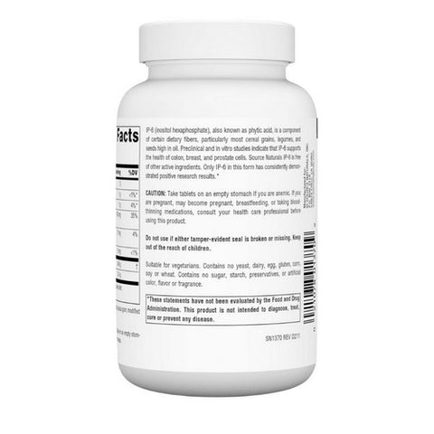Source Naturals, Ip-6 Inositol Hexaphosphate, 90 Tabs