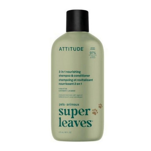 Attitude, Nourishing 2 in 1 Shampoo & Conditioner Lavender, 16 Oz