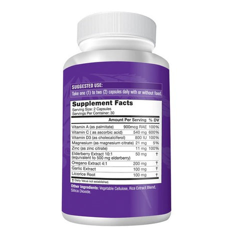 Hybrid Remedies, HybridEB + Complete Immune Support, 60 Caps