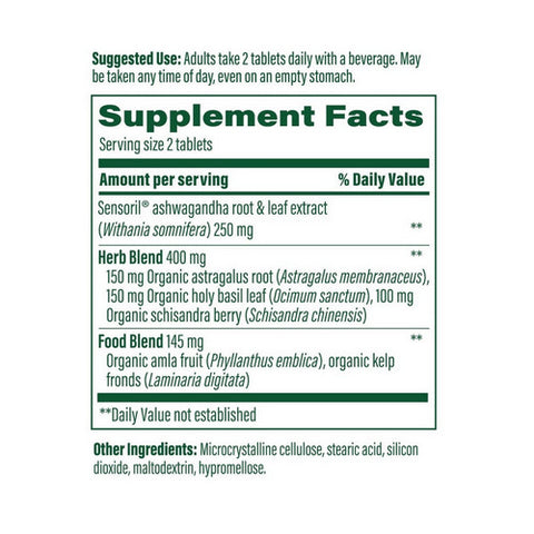 MegaFood, Ashwagandha Complex, 60 Tabs