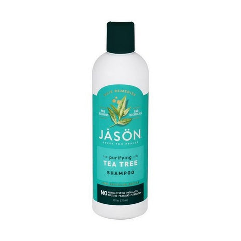Jason Natural Products, Shampoo Tea Tree Purifying, 12 Oz