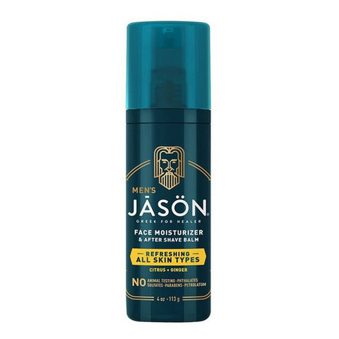 Jason Natural Products, Men'S Refreshing Lotion And Aftershave Balm, 4 oz