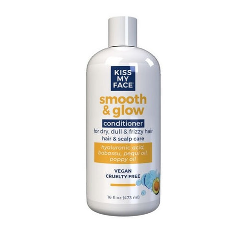 Kiss My Face, Smooth and Shine Conditioner Glow, 12 Oz