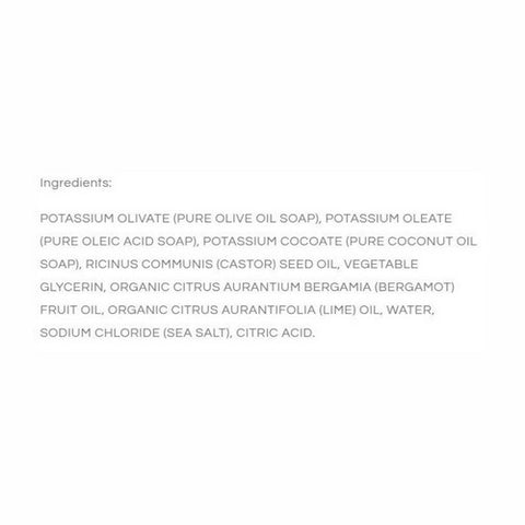 Brittaine's Thyme, Liquid Habd Soap Bergamot Lemon, 4 Oz