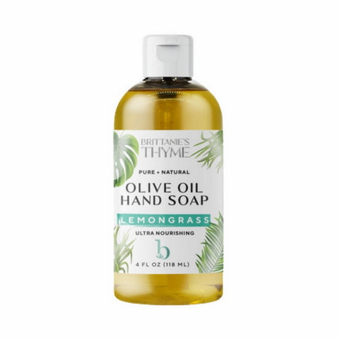 Brittaine's Thyme, Liquid Hand Soap Lemongrass, 4 Oz