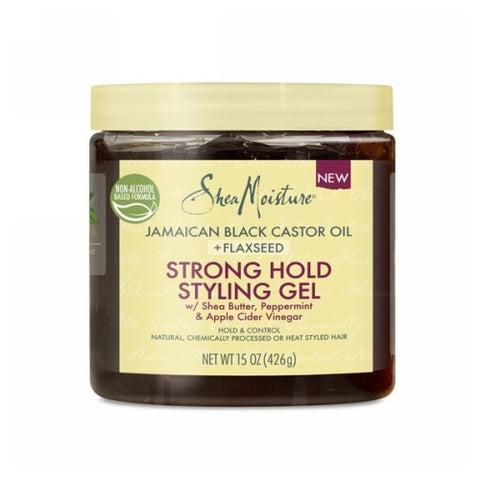 Shea Moisture, Jamaican Black Castor Oil Strong Hold Styling Gel, 15 Oz