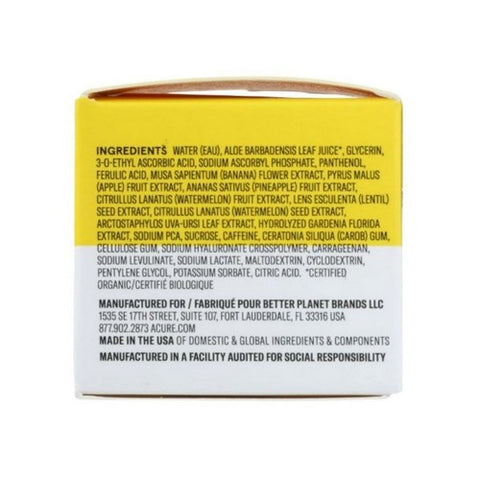 Acure, Brightening Vitamin C Jelly Mask, .25 Oz