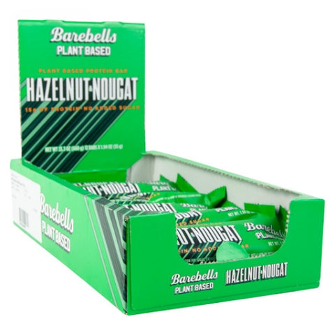 Barebells, Plant Based Bar Hazelnut & Nougat, 12 Count