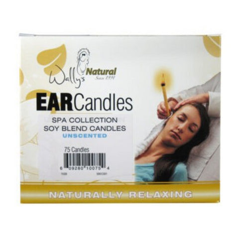 Wallys Natural Products, Soy Blend Candles, 75 Count