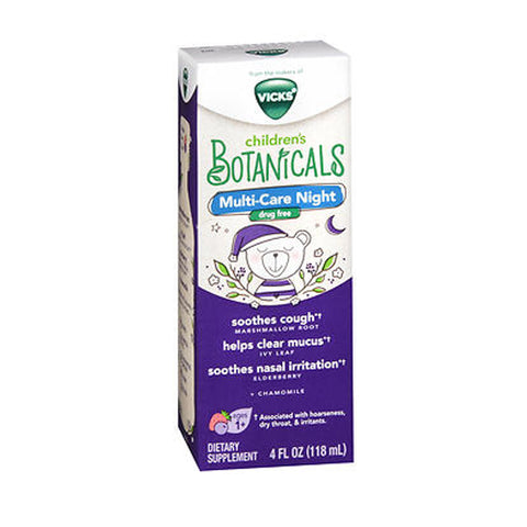 Crest, Vicks Children's Botanicals Multi-Care Night Liquid, 4 Oz