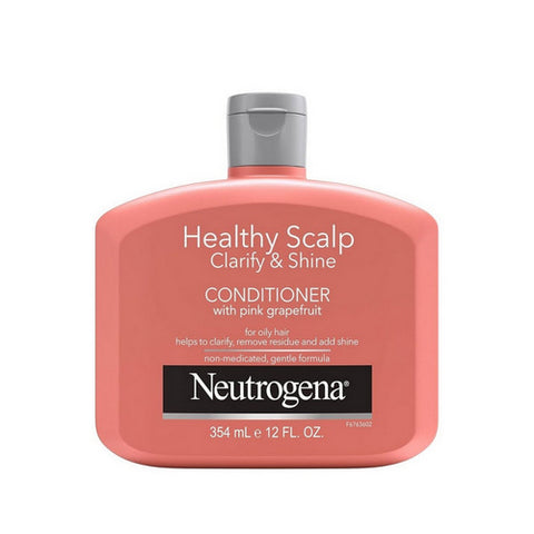 Neutrogena, Healthy Scalp Clarify & Shine Conditioner with Pink Grapefruit, 12 Oz