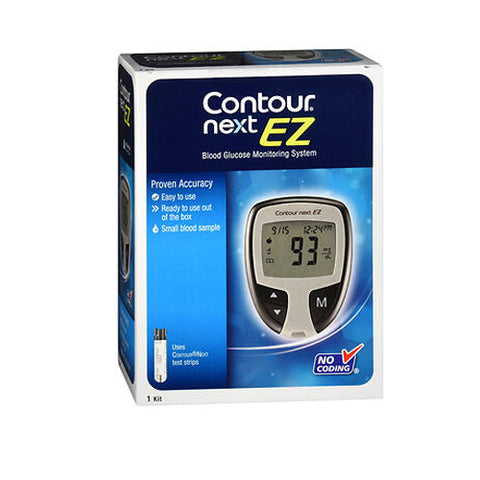 Contour, Next EZ Blood Glucose Monitoring System, 1 Count