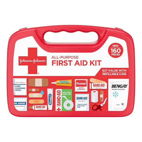 Johnson & Johnson, Johnson & Johnson All Purpose First Aid Kit, 1 Count