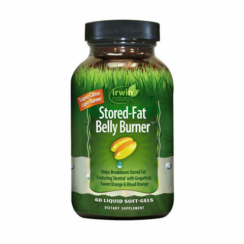 Irwin Naturals, Stored-Fat Belly Burner, 60 Soft-Gels