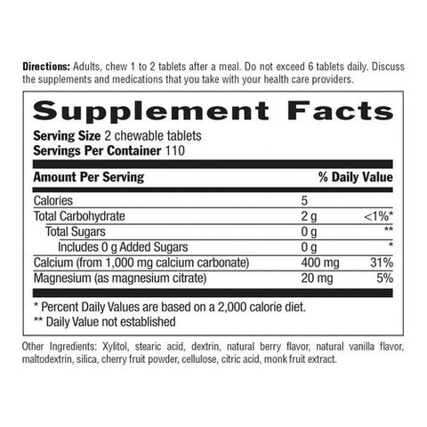 Country Life, Acid Rescue Berry Chewable, 220 Count