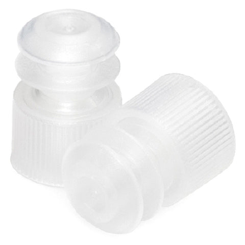 McKesson, Tube Closure Polyethylene Flanged Plug Cap Natural 12 mm 12 mm Test Tubes 177-118127C, Count of 1000