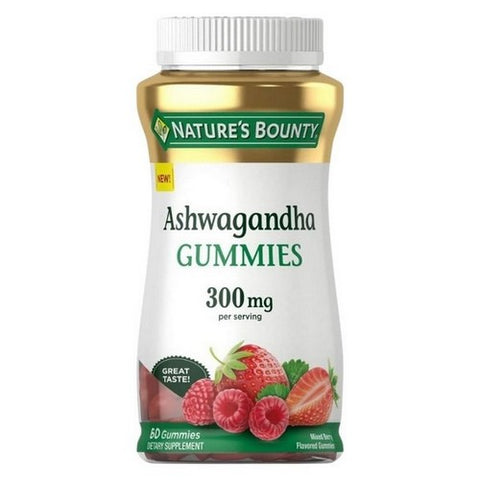 Nature's Bounty, Ashwagandha Gummies, 60 Count