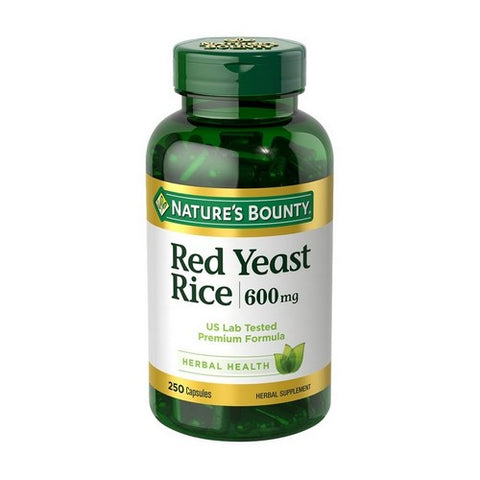 Nature's Bounty, Red Yeast Rice, 600 Mg, 250 Caps