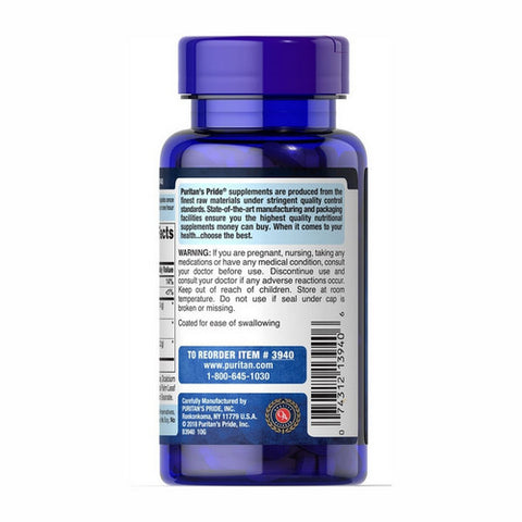 Puritan's Pride, L-Arginine L-Ornithine L-Lysine, 60 Caplets