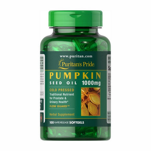 Puritan's Pride, Pumpkin Seed Oil, 1000 mg, 100 Softgels